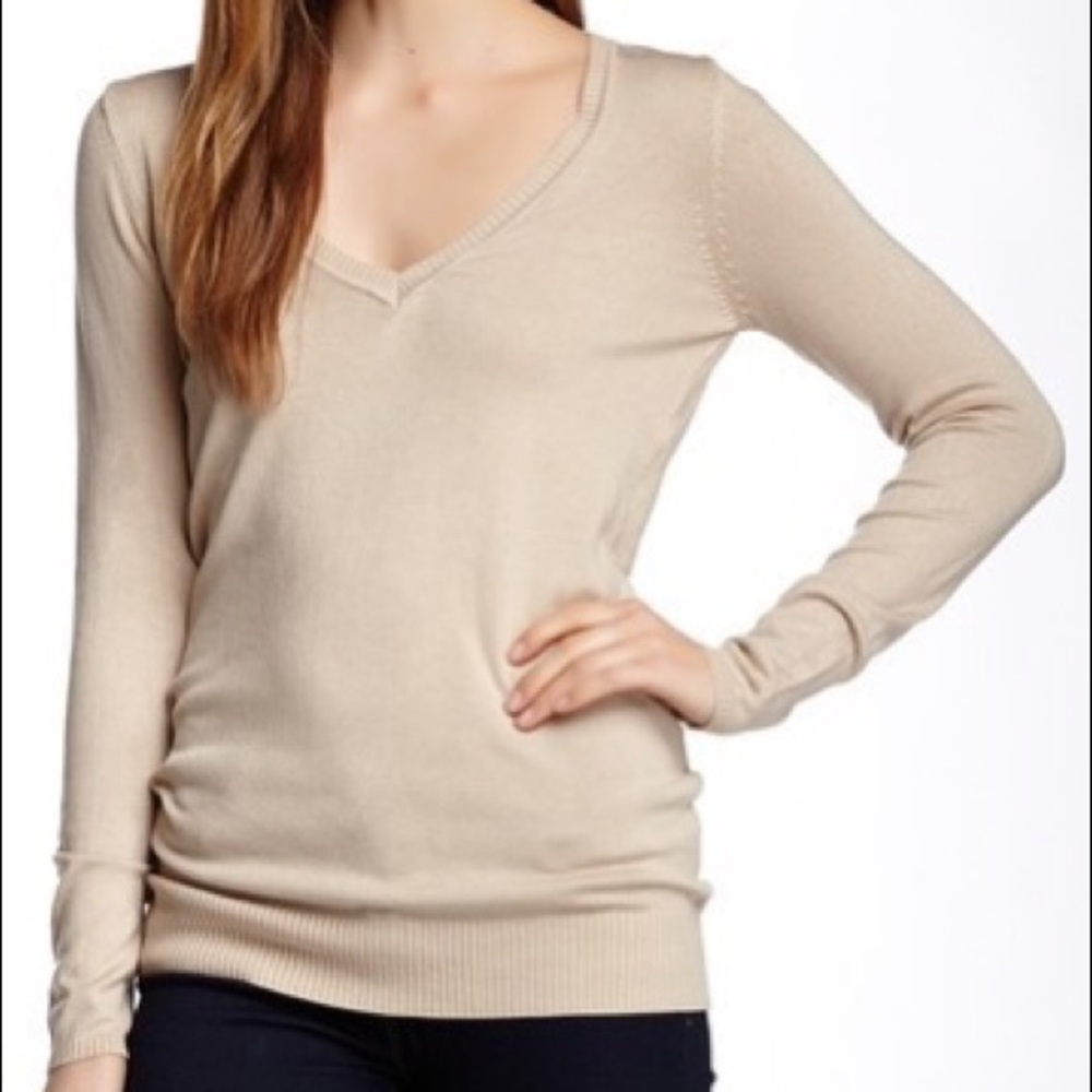 Sweet Romeo V-Neck Pullover Sweater